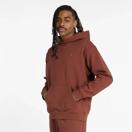 Кофта/футболка New Balance MT41534ROK - коричневая