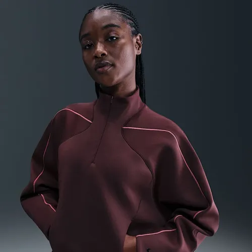 Nike Universa жіноча Dri-FIT 1/4-Zip Top колір червоний