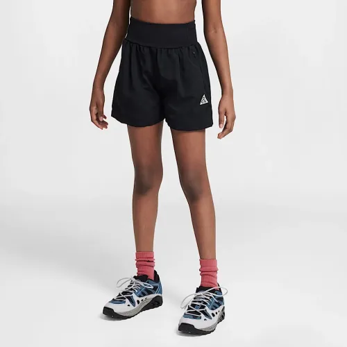 Nike ACG Big дитячі (Girls') Hiking шорти колір чорний