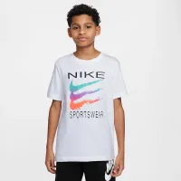 Nike Sportswear Big детские футболка цвет белый