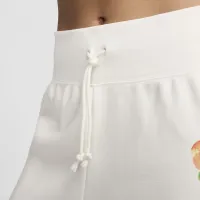 Nike Sportswear Phoenix Fleece женская Artist Collection С высокой Талией Wide-Leg Sweatpants цвет белый