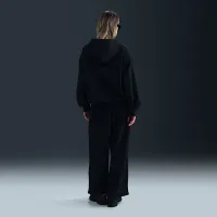 Nike Sportswear женская Over-оверсайз French Terry Pullover Толстовка с капюшоном цвет черный