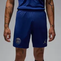 Nike Paris Saint-Germain 2025 Stadium Fourth мужские Jordan Dri-FIT Soccer Replica шорты синий