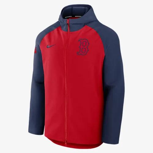 Boston колір червоний Sox Authentic Collection Men’s Nike Therma MLB Full-Zip Куртка колір червоний