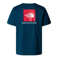 Футболка The North Face колір червонийbox 0A87NP9IW1 - Синя