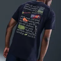 Nike мужские для гольфа футболка синий