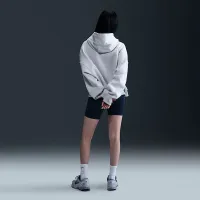 Nike Sportswear Phoenix Fleece жіноча Over-оверсайз Толстовка з капюшоном колір коричневий