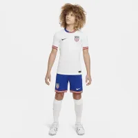 USMNT 2024 Stadium Home Big детские Nike Dri-FIT Soccer Replica Jersey цвет белый