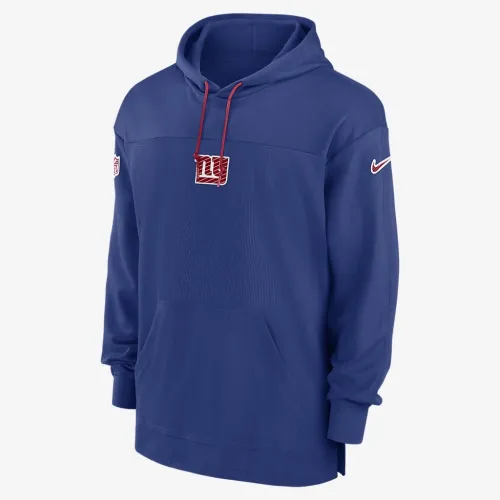 New York Giants Sideline Jersey чоловічі Nike Dri-FIT NFL Pullover Толстовка з капюшоном блакитний