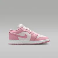 Nike Air Jordan 1 Low Big детские Кроссовки Pink