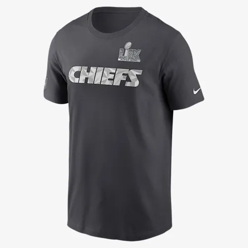 Kansas City Chiefs Super Bowl LIX Opening Night чоловічі Nike NFL футболка колір сірий