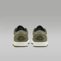 Nike Air Jordan 1 Low чоловічі Кросівки колір чорний