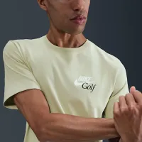 Nike мужские для гольфа футболка цвет зеленый