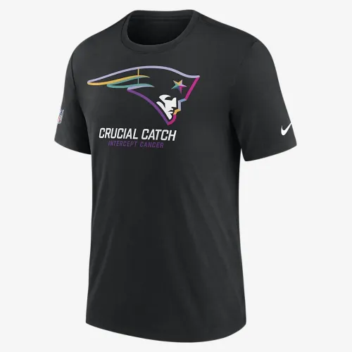 New England Patriots Crucial Catch чоловічі Nike NFL футболка колір чорний