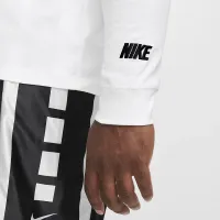 Nike мужские Long-Sleeve баскетбольные футболка цвет белый