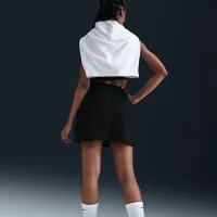 Nike Sportswear Club Fleece женская Mid-Rise юбка цвет черный