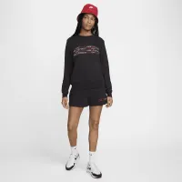 Nike Sportswear Club Fleece жіноча Crew-Neck світшот колір чорний