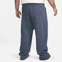Nike Solo Swoosh чоловічі Open-Hem Fleece Pants блакитний