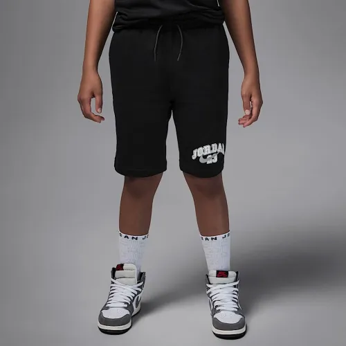 Nike Jordan Big дитячі MVP French Terry шорти колір чорний