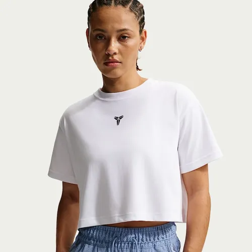 Nike Kobe женская Dri-FIT Cropped баскетбольные футболка цвет белый