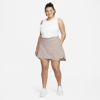 Nike Dri-FIT Bliss жіноча Mid-Rise тренувальні Skort (великі розміри) колір коричневий