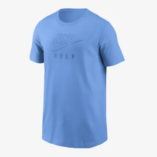 Nike Swoosh Big детские для гольфа футболка синий