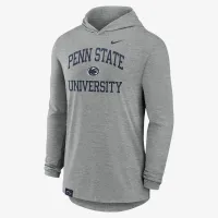 Penn State Nittany Lions Blitz чоловічі Nike Dri-FIT College Long-Sleeve Hooded футболка колір сірий