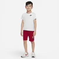 Nike Little детские Dri-FIT Doodle шорты цвет красный