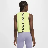 Nike Pro Girls' Dri-FIT тренувальні Tank Top Yellow