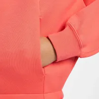 Nike Sportswear Tech Fleece Girls' оверсайз Толстовка с капюшоном Orange