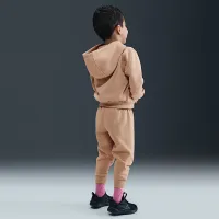 Nike Full-Zip Club комплект Toddler 2-Piece Толстовка з капюшоном комплект колір коричневий