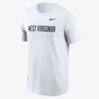 West Virginia Mountaineers Primetime Wordmark чоловічі Nike College футболка колір білий