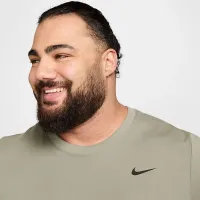 Nike Dri-FIT мужские Fitness футболка цвет зеленый