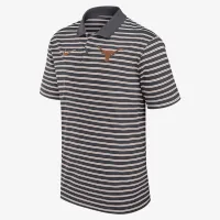 Texas Longhorns Primetime Victory Striped чоловічі Nike Dri-FIT College Polo колір сірий