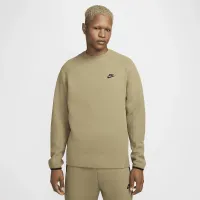 Nike Sportswear Tech Fleece чоловічі Crew колір коричневий
