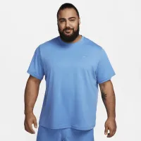 Nike Primary мужские Dri-FIT Short-Sleeve Versatile Top синий