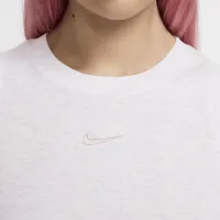 Nike Sportswear Chill Knit женская Tight Cropped Mini-Rib Tank Top цвет коричневый