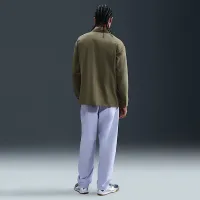 Nike Sportswear Premium Essentials мужские Long-Sleeve Pocket футболка цвет зеленый