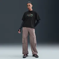 Nike ACG женская Short-Sleeve футболка цвет черный