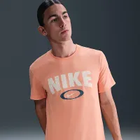 Nike мужские Dri-FIT Fitness футболка Orange