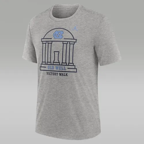 North Carolina Tar Heels Local Campus Time Honoцвет красный Tradition мужские Nike College футболка цвет серый