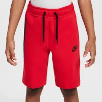 Nike Tech Fleece Big дитячі (для хлопчиків) шорти колір червоний