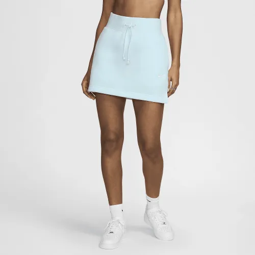 Nike Sportswear Phoenix Fleece женская Slim Mini юбка синий