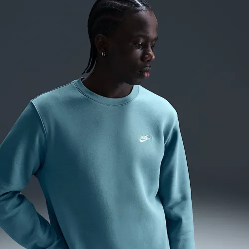 Nike Club чоловічі Fleece Crew блакитний