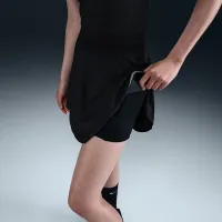 NikeCourt Ace Advantage жіноча Dri-FIT Tennis спідниця колір чорний