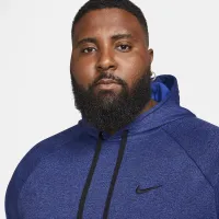 Nike Therma чоловічі Therma-FIT Hooded Fitness Pullover блакитний