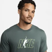 NikeCourt мужские Dri-FIT Tennis футболка цвет зеленый