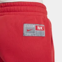 Nike Culture of баскетбольні Big дитячі Fleece Pants колір червоний