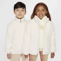 Nike Little дитячі Faux Fur Куртка колір білий
