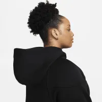 Nike Sportswear Tech Fleece Windrunner жіноча Full-Zip Толстовка з капюшоном (великі розміри) колір чорний